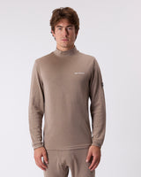 Men's Merino Mockneck - Desert Taupe