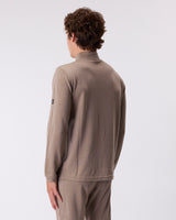 Men's Merino Mockneck - Desert Taupe