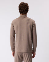 Men's Merino Mockneck - Desert Taupe