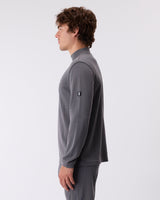 Men's Merino Mockneck - Granite Gray