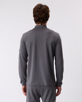 Men's Merino Mockneck - Granite Gray