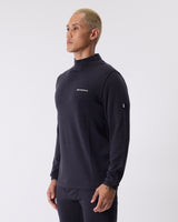 Men's Merino Mockneck - Phantom