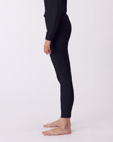 Waffle Knit Bottom - Caviar