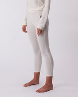 Waffle Knit Bottom - Whisper White