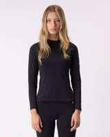 Women's Graphene Crewneck - Caviar