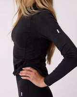 Women's Graphene Crewneck - Caviar