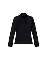 Women's Merino Mockneck - Caviar