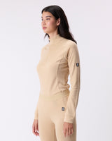 Women's Merino Mockneck - Mojave Desert