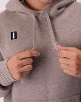 Merino Knit Hoodie - Desert Taupe