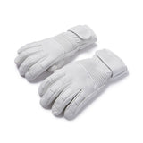 Leather Riding Gloves - White