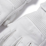 Leather Riding Gloves - White