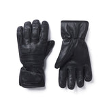 Leather Riding Gloves - Caviar