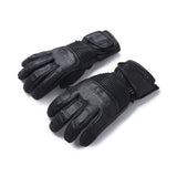 Leather Riding Gloves - Caviar