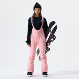 High Waisted Riding Bib - Pink Icing