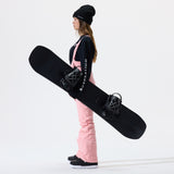 High Waisted Riding Bib - Pink Icing