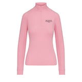 Women's Merino Mockneck - Pink Icing
