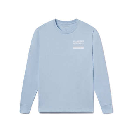 BREAKOUT Long Sleeve Tee Light Blue