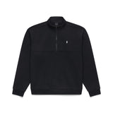 Quarter Zip Sweatshirt - Black