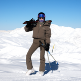 Cropped Puffer Jacket - Falcon