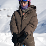 Cropped Puffer Jacket - Falcon