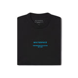 WHITESPACE Logo SS Crew Neck Tee - Black