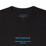 WHITESPACE Logo SS Crew Neck Tee - Black