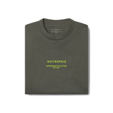 WHITESPACE Logo SS Crew Neck Tee - Green