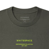 WHITESPACE Logo SS Crew Neck Tee - Green