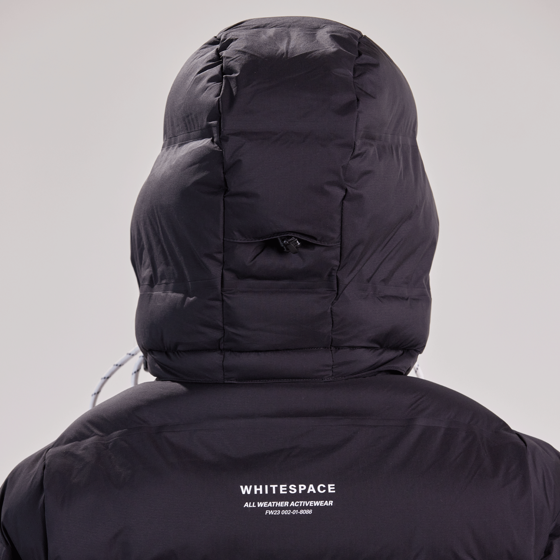 Waterproof Insulated Puffy Parka Jacket - Black