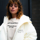 Cropped Puffer Jacket - Warm White