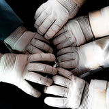 Leather Riding Gloves - White